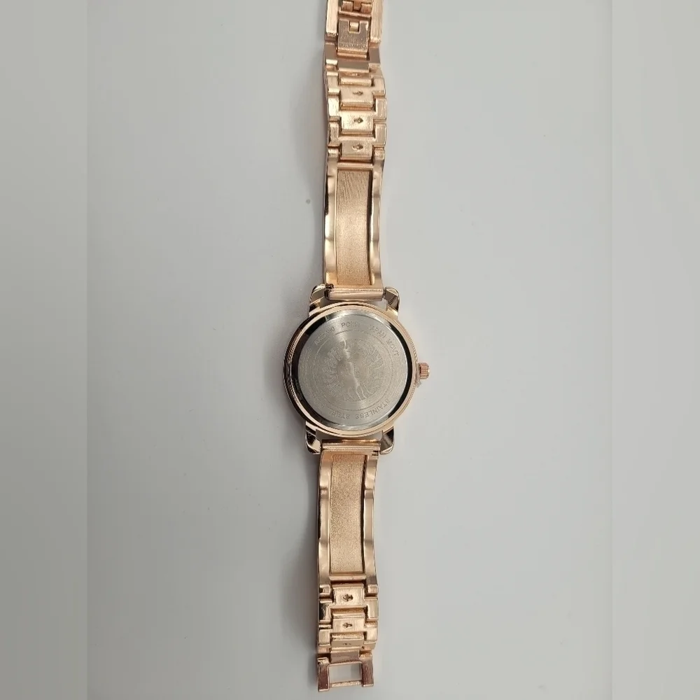 Anne Klein Gold with Blue Accents AK/3690 PC21J - Picture 5 of 6